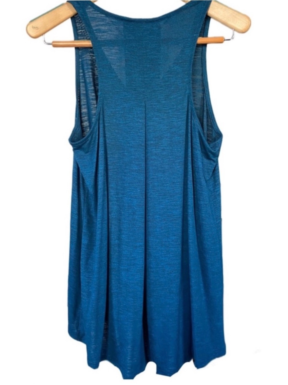 EUC Knox Rose Studded Sleeveless Peacock Blue & Gold Tank Top Women’s SZ Medium - Picture 9 of 12